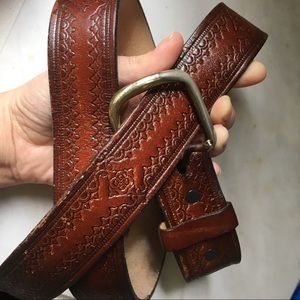 Vintage Leather Belt